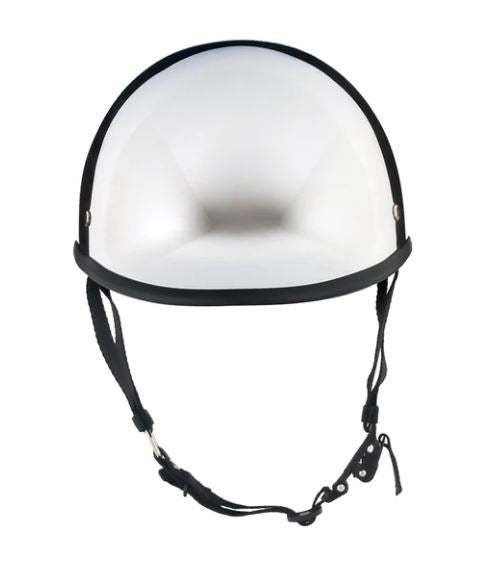 Mayan Style Polo Motorcycle Helmet Dot Chrome – BikerLid