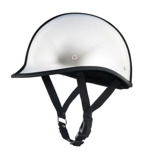 Polo Motorcycle Helmet Dot Black – BikerLid