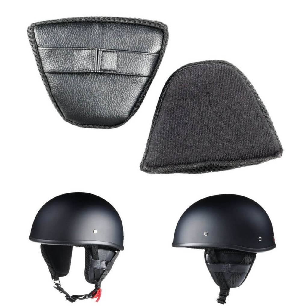 lazer anverz helmet ear cover Ear Pads for Helmet Universal for Beanie, Polo and German Helmets – BikerLid