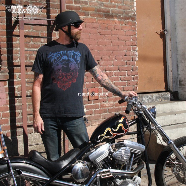Low Profile German Mayan Style Motorcycle Helmet