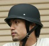bike helmet germany Low Profile German Mayan Style Motorcycle Helmet
