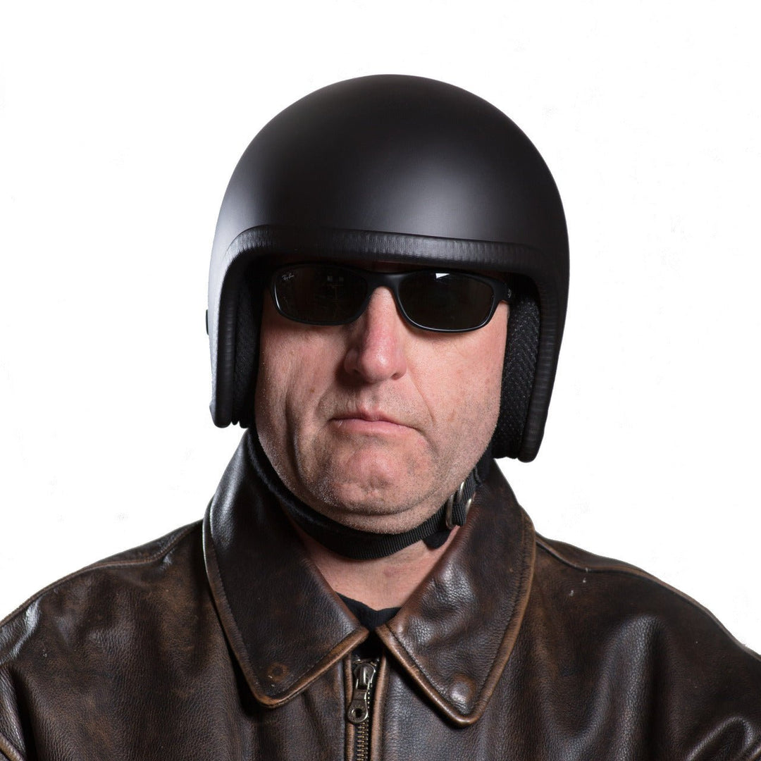extreme low profile motorcycle helmet Outlaw Helmet Fiberglass Low Profile Harley Motorcycle Helmet