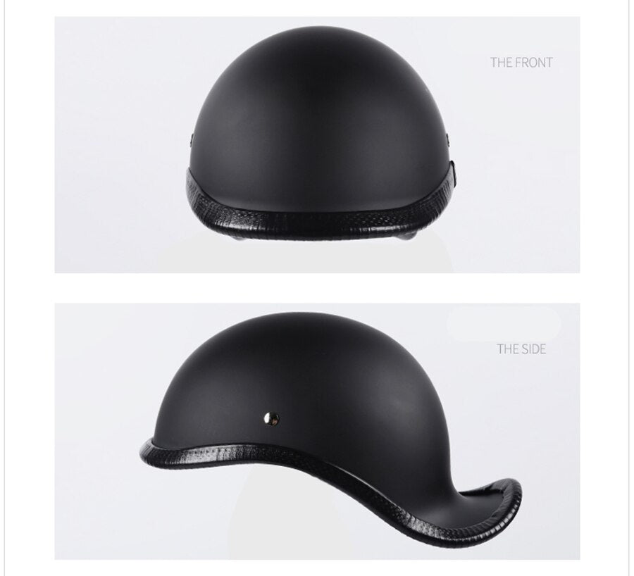 flipped bill motorcycle helmet Reverse Bill Helmet Retro Design Novelty Helmet – BikerLid