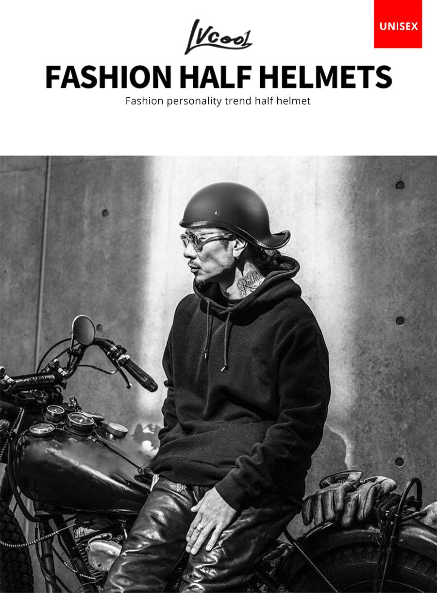 Reverse Bill Helmet Retro Design Novelty Helmet – BikerLid