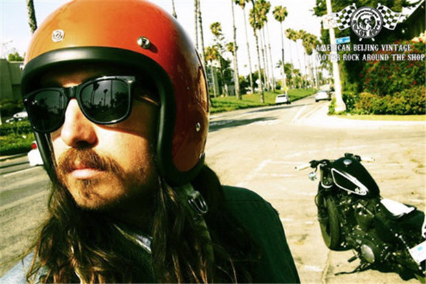 Low Profile Harley Motorcycle Helmet USA | Biker Lid