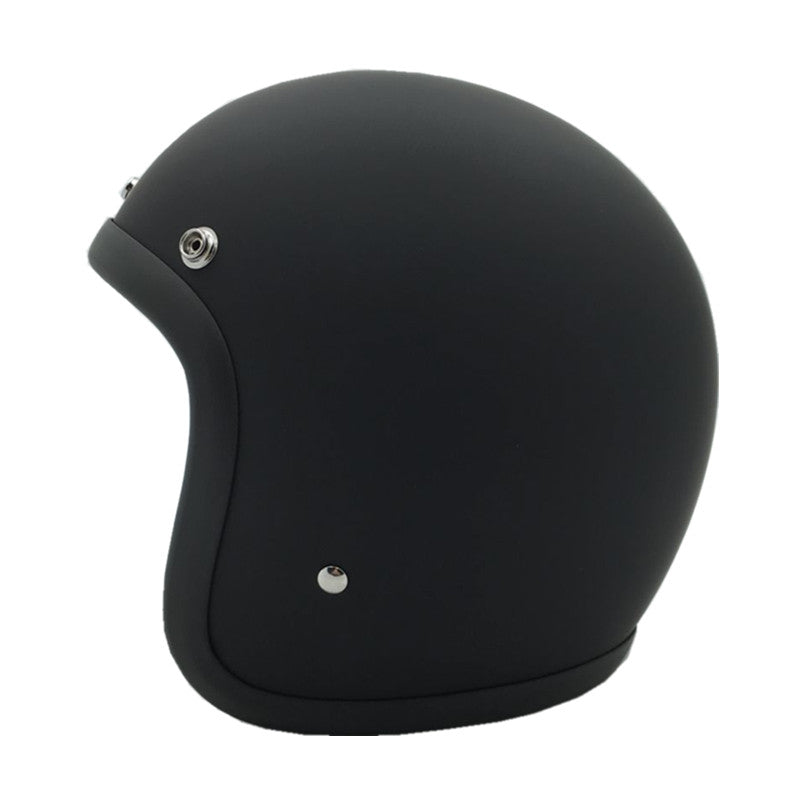 full face black motorcycle helmet profile pic Low Harley Gear Rental Hyper E Ride E Option:Black MD Matte UV lacquer finish