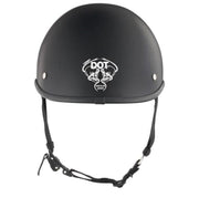Polo motorcycle helmet dot approved low profile black | Biker Lid and get Free Sunglasses Deal (value 19.95)