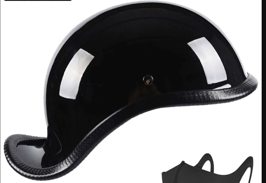custom bilt roadster retro open face motorcycle helmet Reverse Bill Helmet Retro Design Novelty Helmet – BikerLid